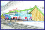 Architektur der Talstation