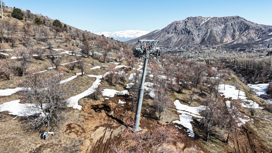 MND: The Four-Season Tourism Project in Chimgan, Uzbekistan Enters Its Final Phase