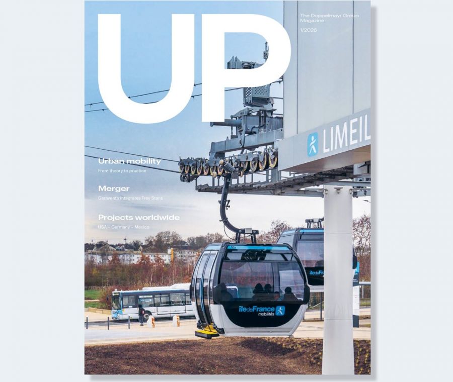 Doppelmayr: New issue of UP Magazine