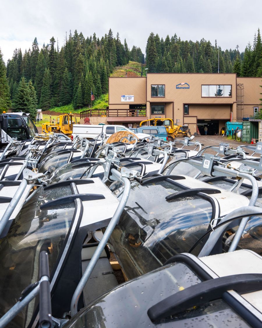 Bluewood: Update on construction of Skyline Express and MTN Biking
