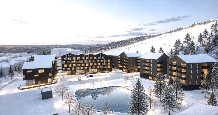 Levi Ski Resort and an international hotel operator to develop a major hotel and service complex at Zero Point