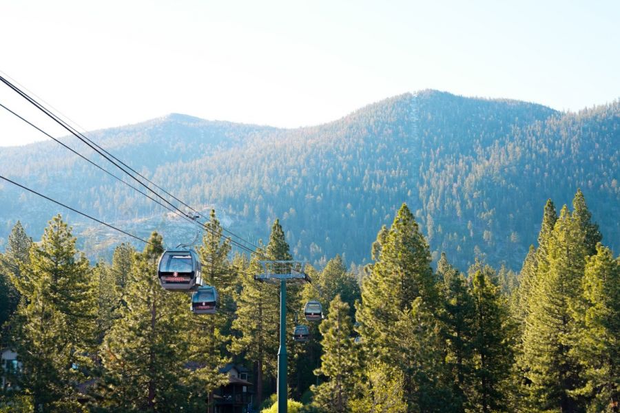 Heavenly, Keep Tahoe Blue, Arts and Culture El Dorado Unveil Gondola Art Activation