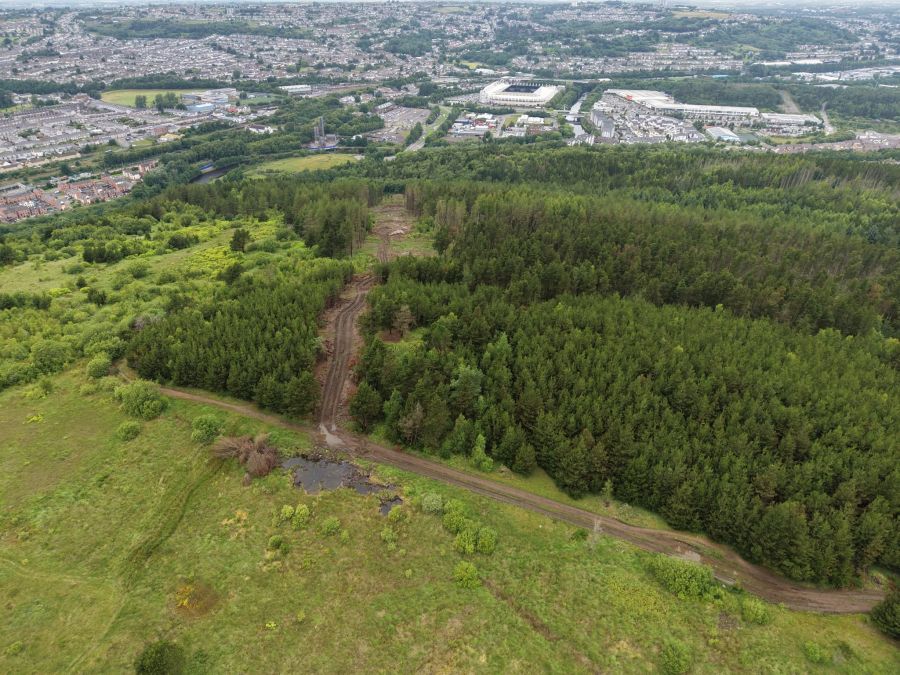 Skyline Swansea: Work on the gondola line is moving forward
