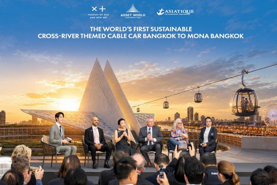 Bangkok: First Sustainable Cross-River Themed Cable Car