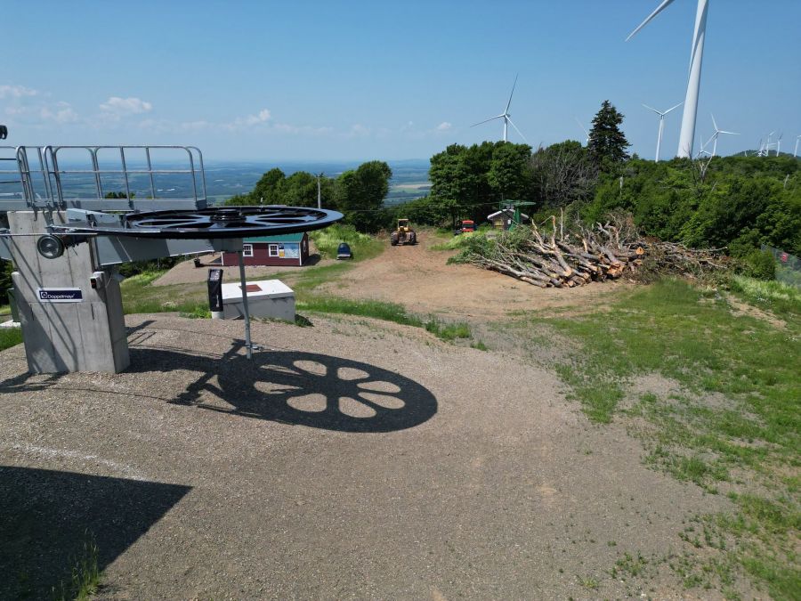 Big Rock Mountain: New trail Construction underway