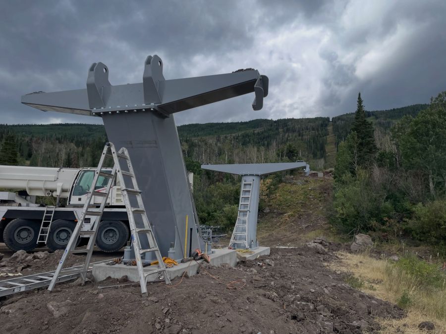 Powderhorn Resort: Wild West Express Construction update