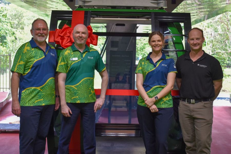 Skyrail Cairns Rainforest Cableway Upgrade Project Reaches Major Milestone