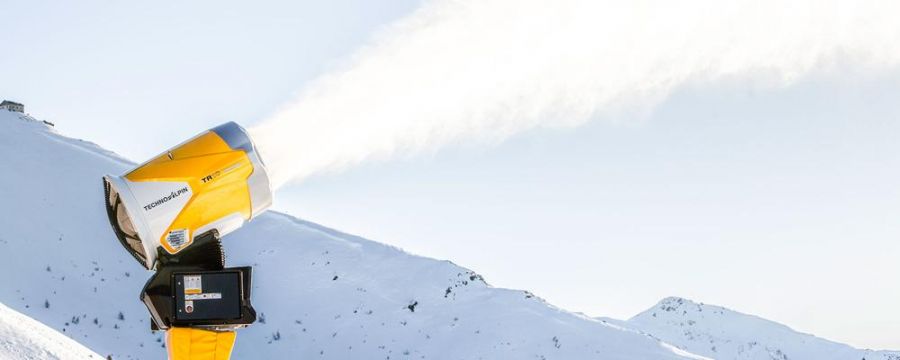 The biggest snowgun in the world