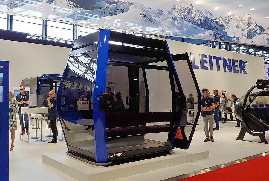 LEITNER presented its latest technological innovations at the Mountain Planet trade show in Grenoble