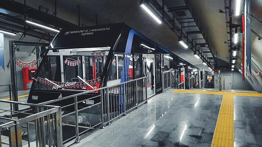 Doppelmayr/Garaventa: Urban funicular opens in Istanbul