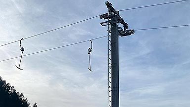 enrope: New T-bar lift in Schonach - Black Forest / Germany