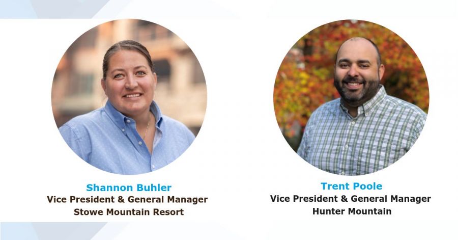 Vail Resorts: Shannon Buhler new VP & GM at Stowe and Trent Poole GM of Hunter Mountain