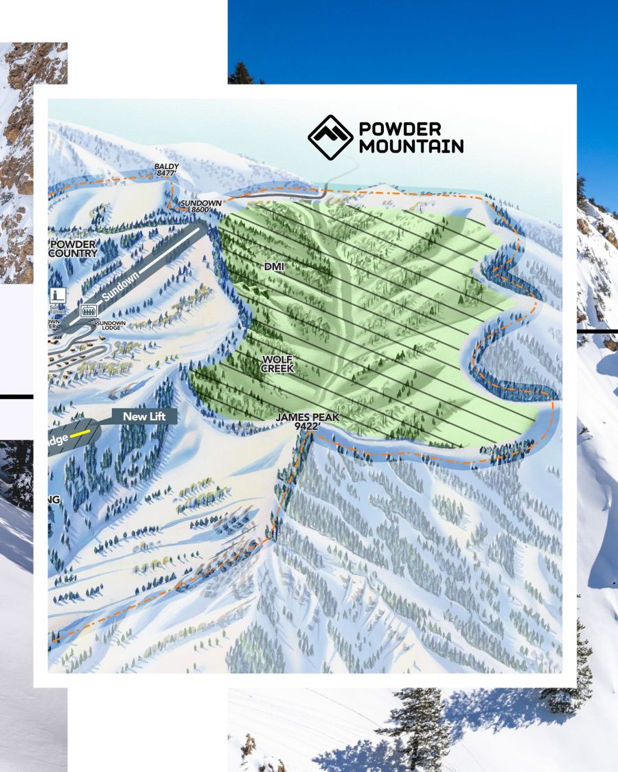 Powder Mountain: Advanced terrain expansion