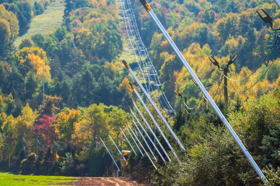 Blue Mountain Resort, Poconos: Snowmaking by using less energy