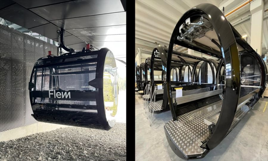 Bridal Veil Mountain Resort: Canadas first Ropetaxi gondola system