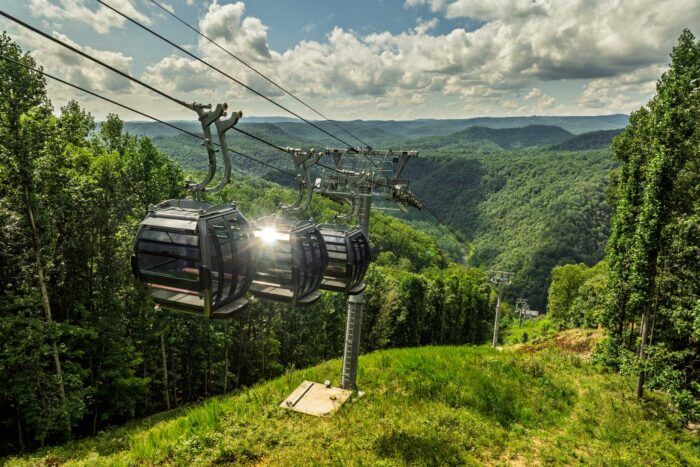 West Virginia State Parks: Opening of New Pipestem Resort Tram