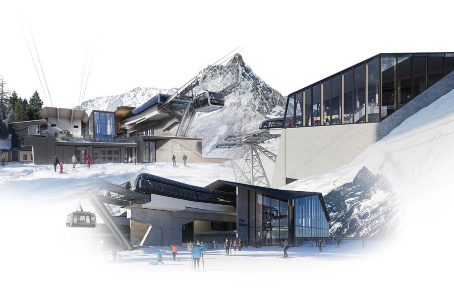 Cervino The One: the new cable car system to Plateau Rosa presented to the public