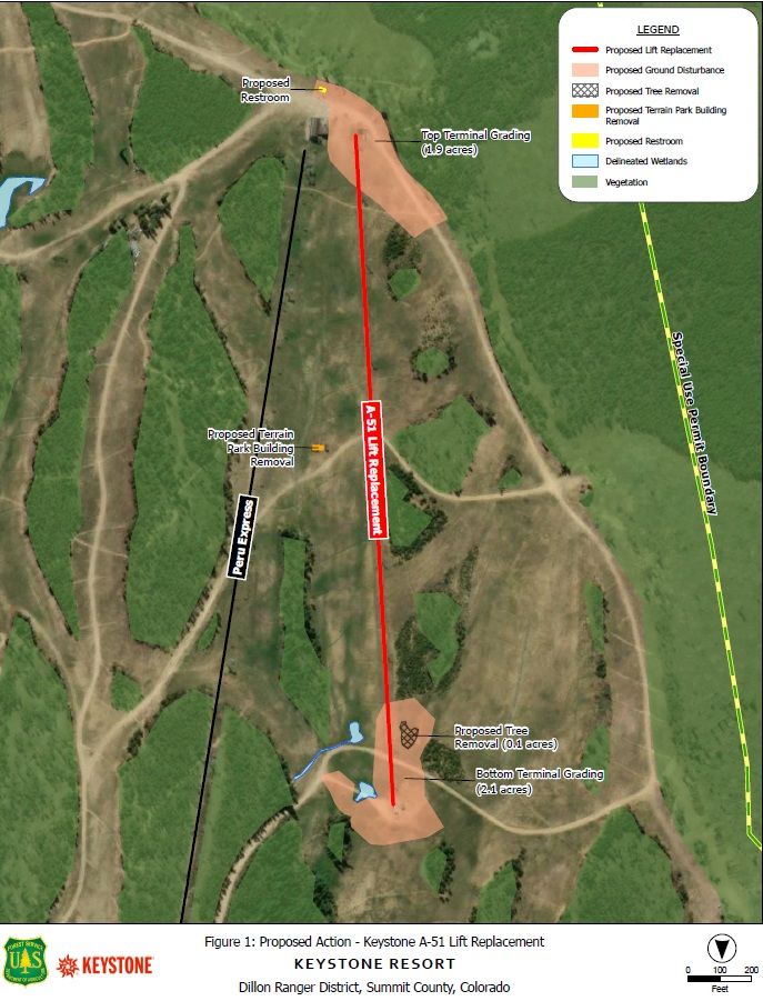 Forest Service seeks comments on chairlift replacement at Keystone