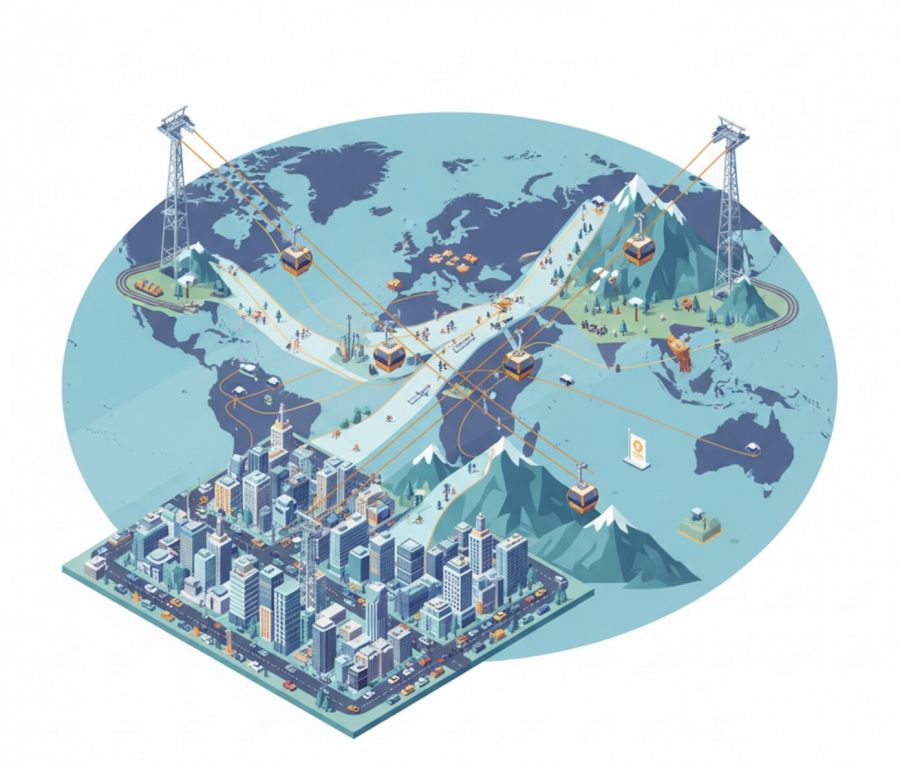 Mountain Planet: New Territories for Skiing and Urban Mobility