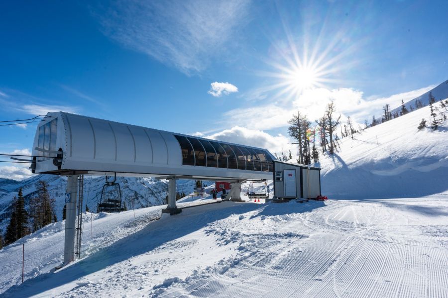 Castle Mountain: First high Speed chairlift officially open
